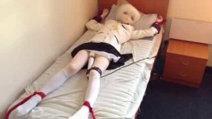 kigurumi - Tied with Vibrator and Breathplay