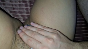 I beg him to finger my horny pussy