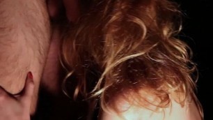 Pov Blowjob. Redhead Sucks A Dick Like A Slut! Deepthroat, Sloppy Blowjob, Close-Up Blowjob