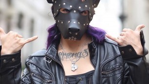 Nymphomaniac metalhead is tied up and humiliated as a pet by muscular pervert. Otakustonerfit