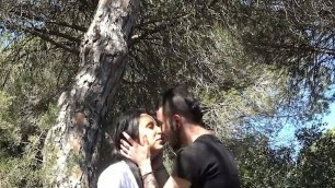 Silvia and her lover love PUBLIC FUCKS: "We're into being caught fucking!!