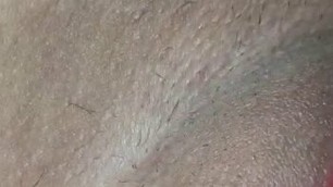 Vibrating my clit and fucking my pussy until i have an external and internal orgasm