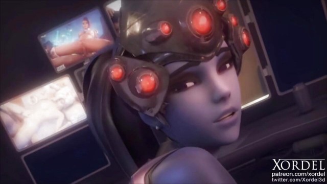 Widowmaker Riding You While Watching Mercy Porn (Close Up)